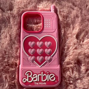 Barbie phone-shaped silicone case for iPhone 14 Pro Max